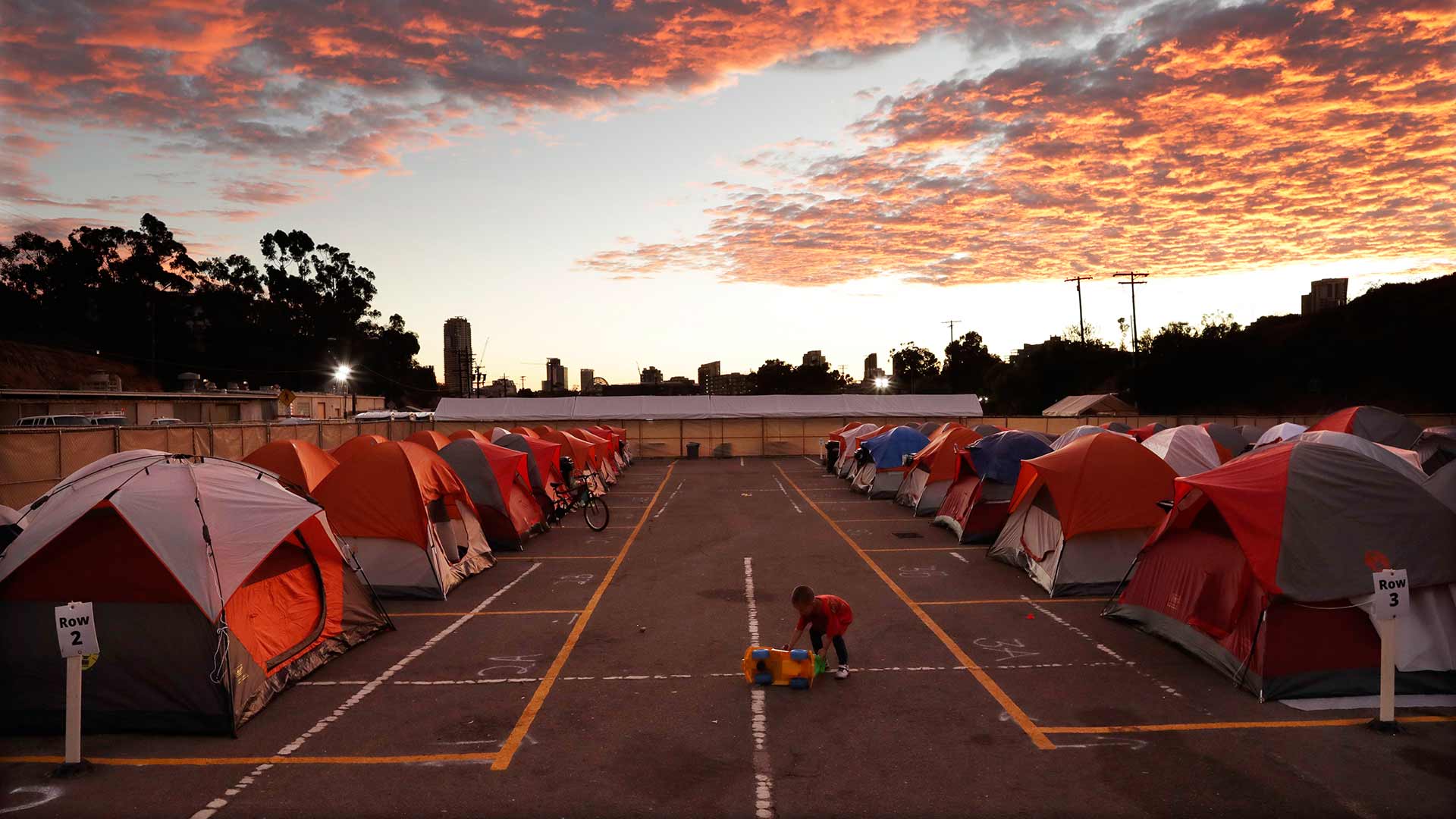 Parking donde la gentre vive